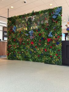 Groenwand voor VRF Advocaten